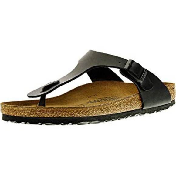 Birkenstock Shoes - BIRKENSTOCK Gizeh Birko-Flor Black Birko-Flor 40 (US Women's 9-9.5) Regular